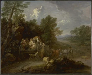 Le chariot de la moisson, 1784-85